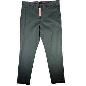 J. Crew 34x32 770 Straight Garment‎ Dyed Chino Pants in LGR Green AR886